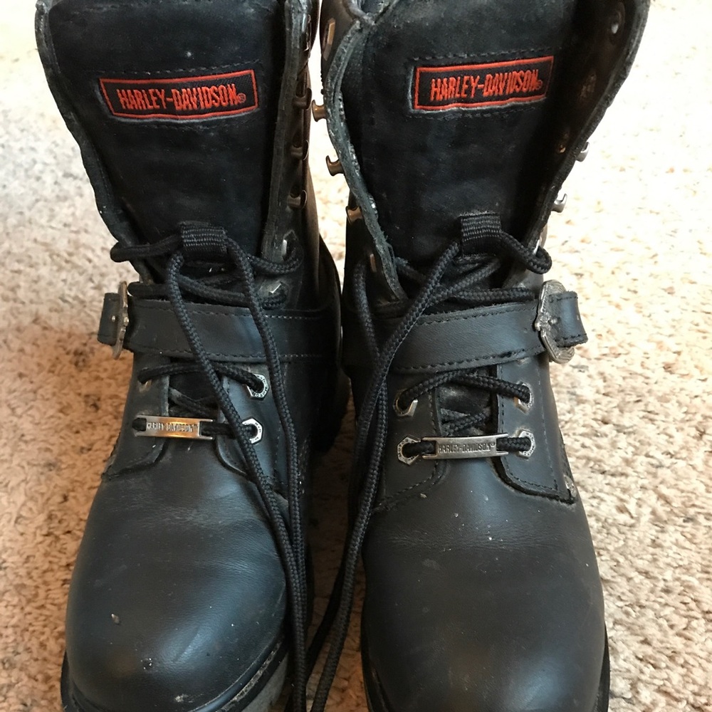 Harley Davidson biker boots